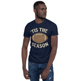 Retro Football Season T-Shirt: 'Tis The Season Game Day Tee