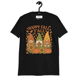 Gnome-Inspired Fall Delight: Happy Fall Y'all Gnomes Shirt, Cute Shirt for Thanksgiving & Autumn Vibes – Embrace the Pumpkin Gnomes