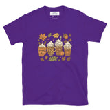 Pumpkin Spice Coffee Shirt – Cute Fall Latte Tee, Autumn Coffee Lover Shirt, Cozy Fall Drink Top
