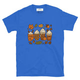 Pumpkin Spice Coffee Shirt – Cute Fall Latte Tee, Autumn Coffee Lover Shirt, Cozy Fall Drink Top