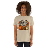 Fall For Jesus T-Shirt: Christian Autumn Faith Tee