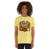 Fall For Jesus T-Shirt: Christian Autumn Faith Tee