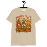 Gnome-Inspired Fall Delight: Happy Fall Y'all Gnomes Shirt, Cute Shirt for Thanksgiving & Autumn Vibes – Embrace the Pumpkin Gnomes